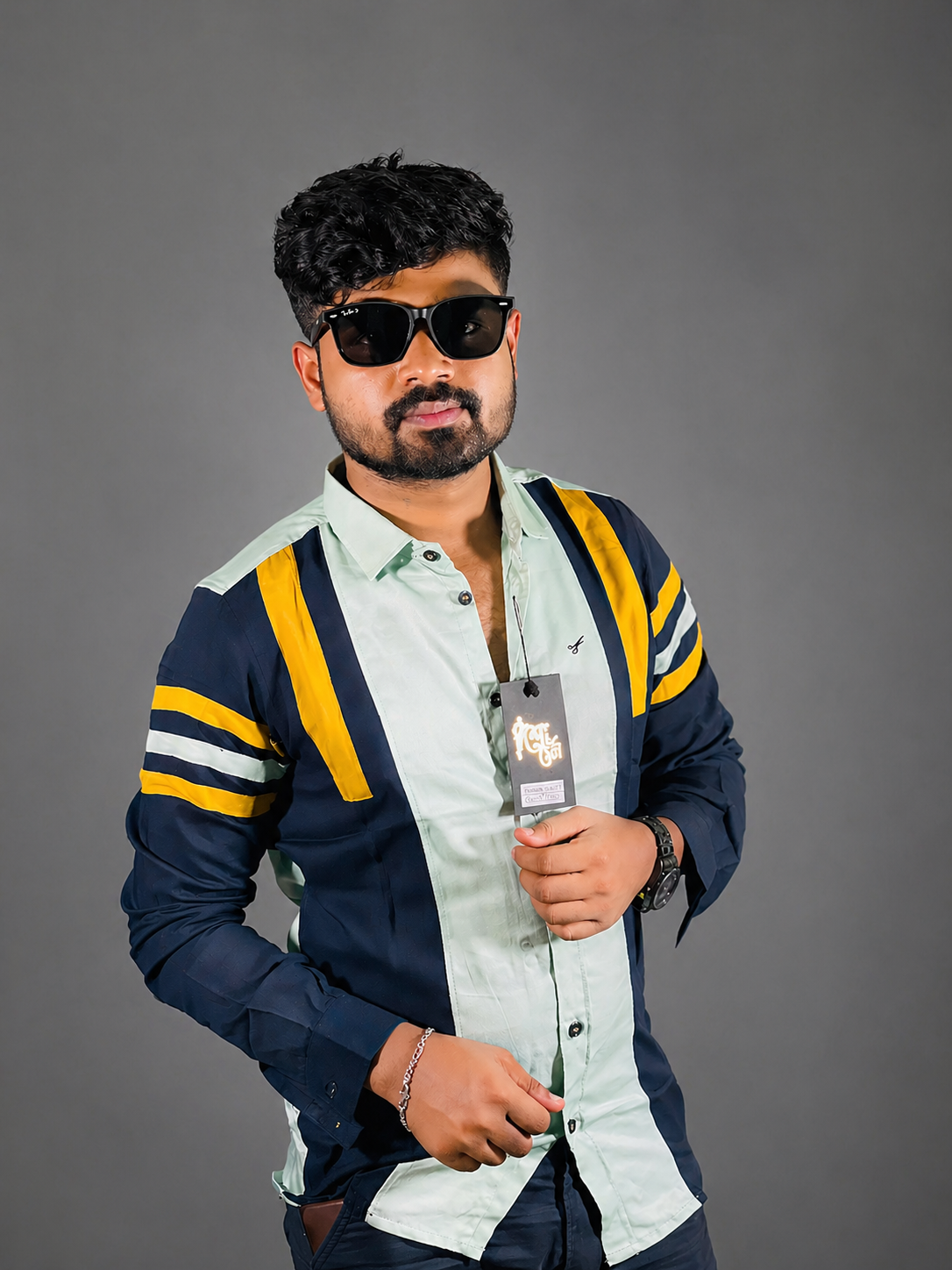 Sohail Stylish Shirt অদম্য adamya Adamya